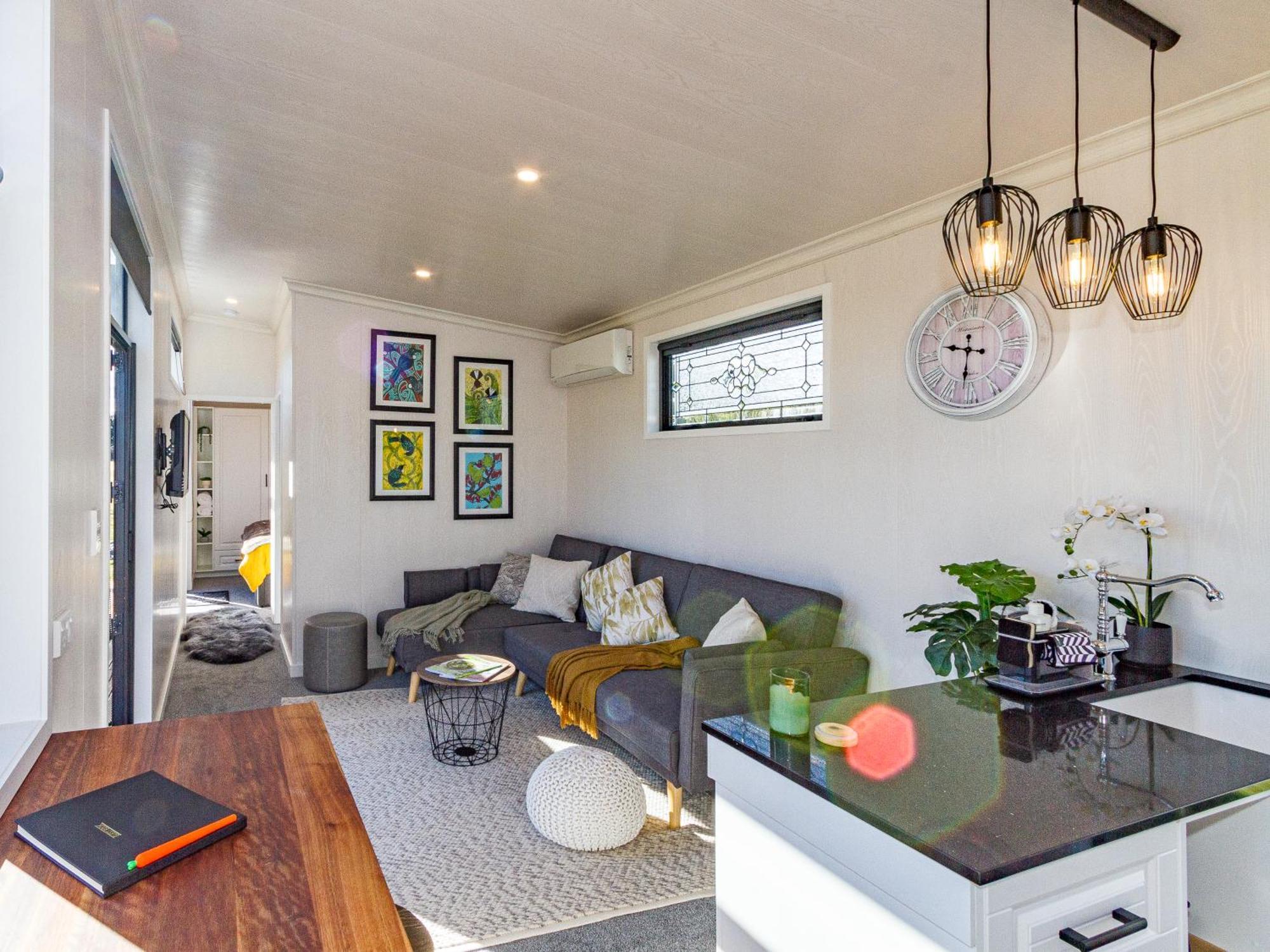 Mangateitei Views - Rangataua Tiny Home Ohakune Kültér fotó