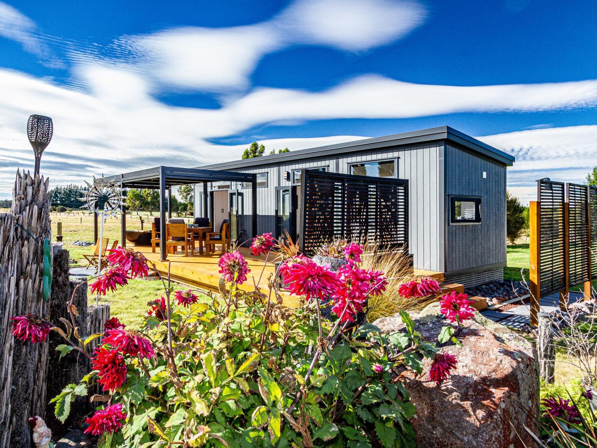 Mangateitei Views - Rangataua Tiny Home Ohakune Kültér fotó