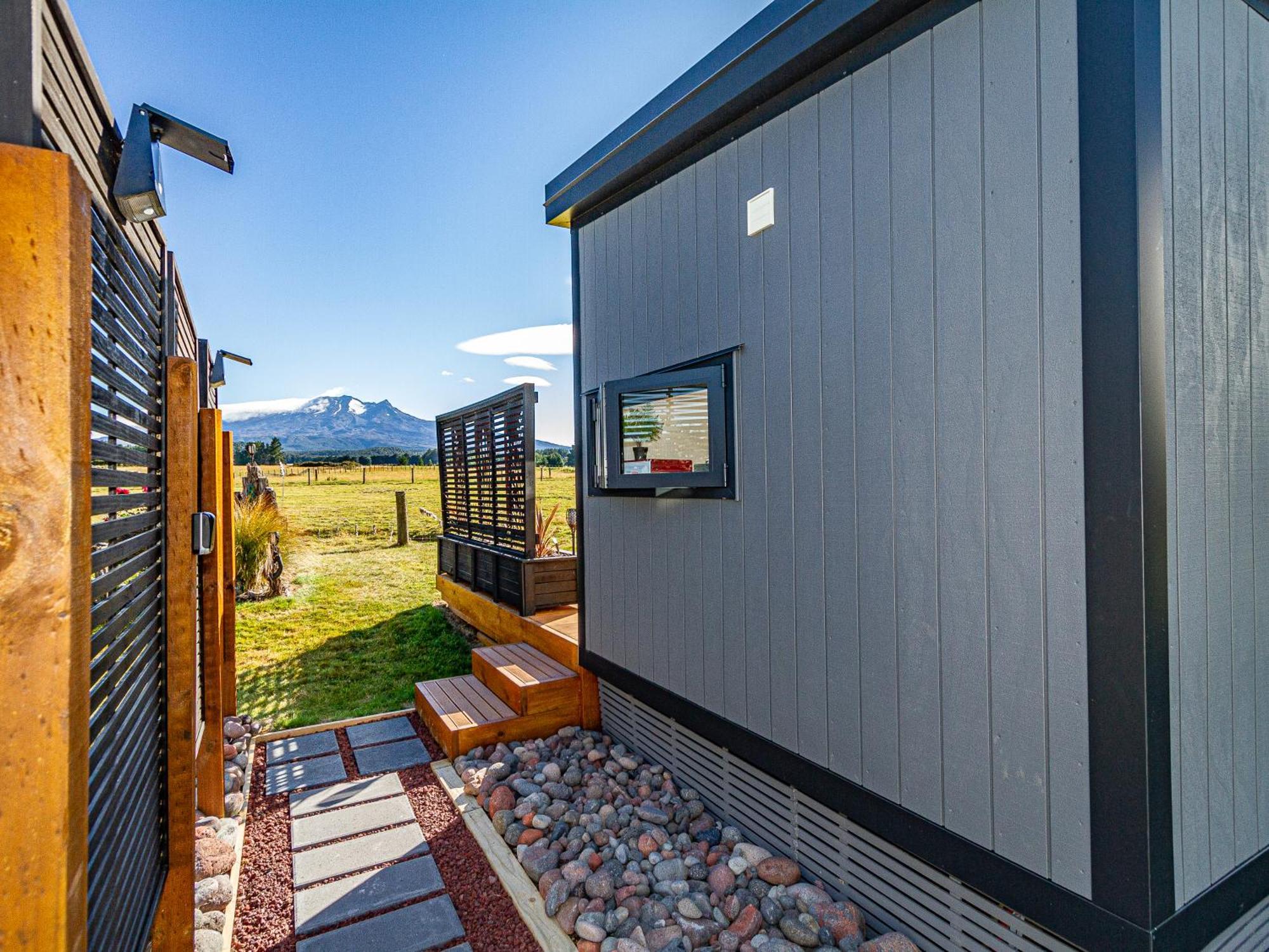 Mangateitei Views - Rangataua Tiny Home Ohakune Kültér fotó