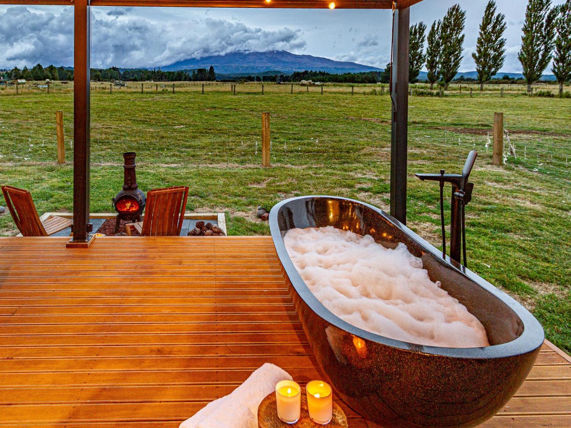 Mangateitei Views - Rangataua Tiny Home Ohakune Kültér fotó