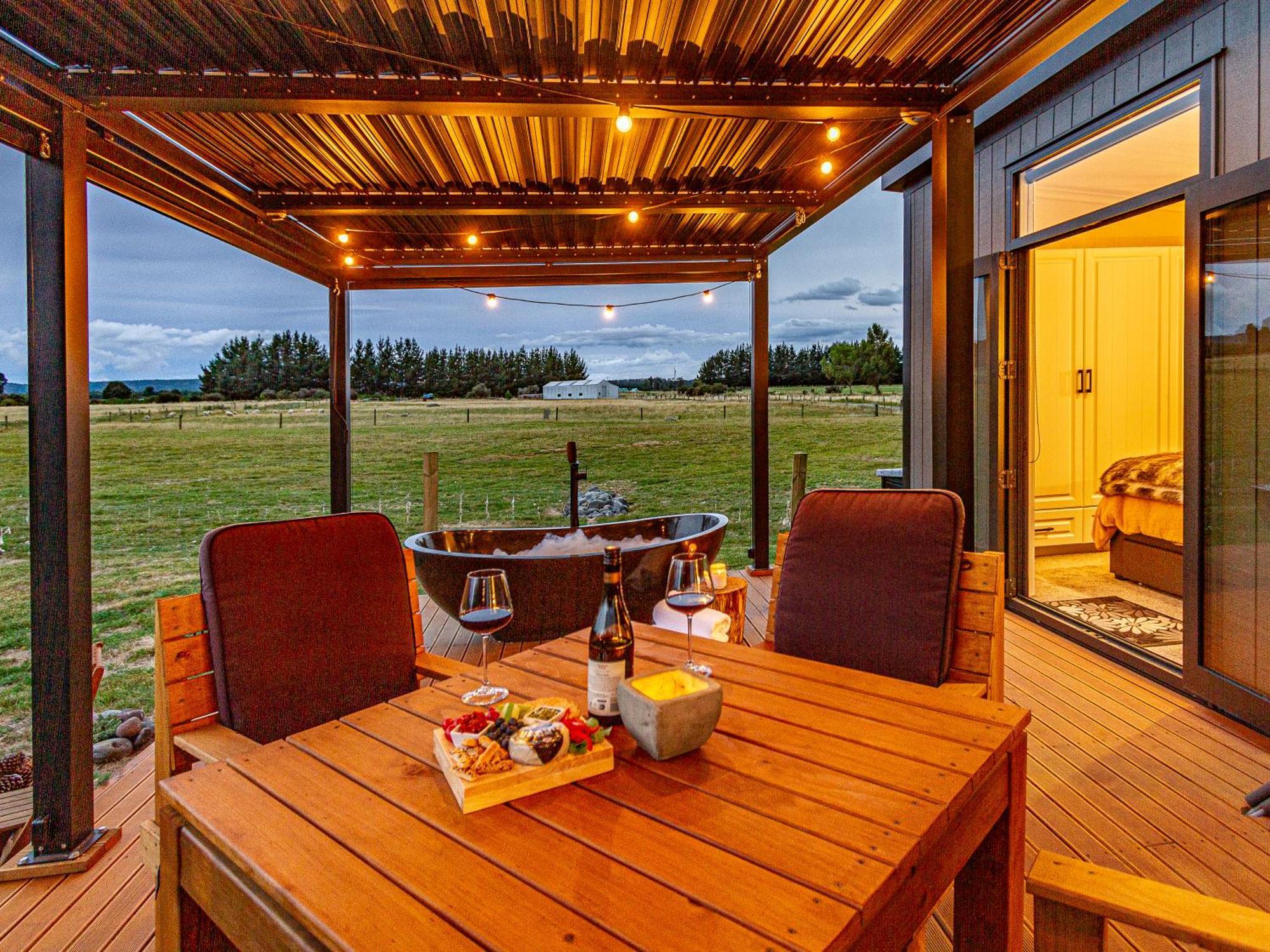 Mangateitei Views - Rangataua Tiny Home Ohakune Kültér fotó