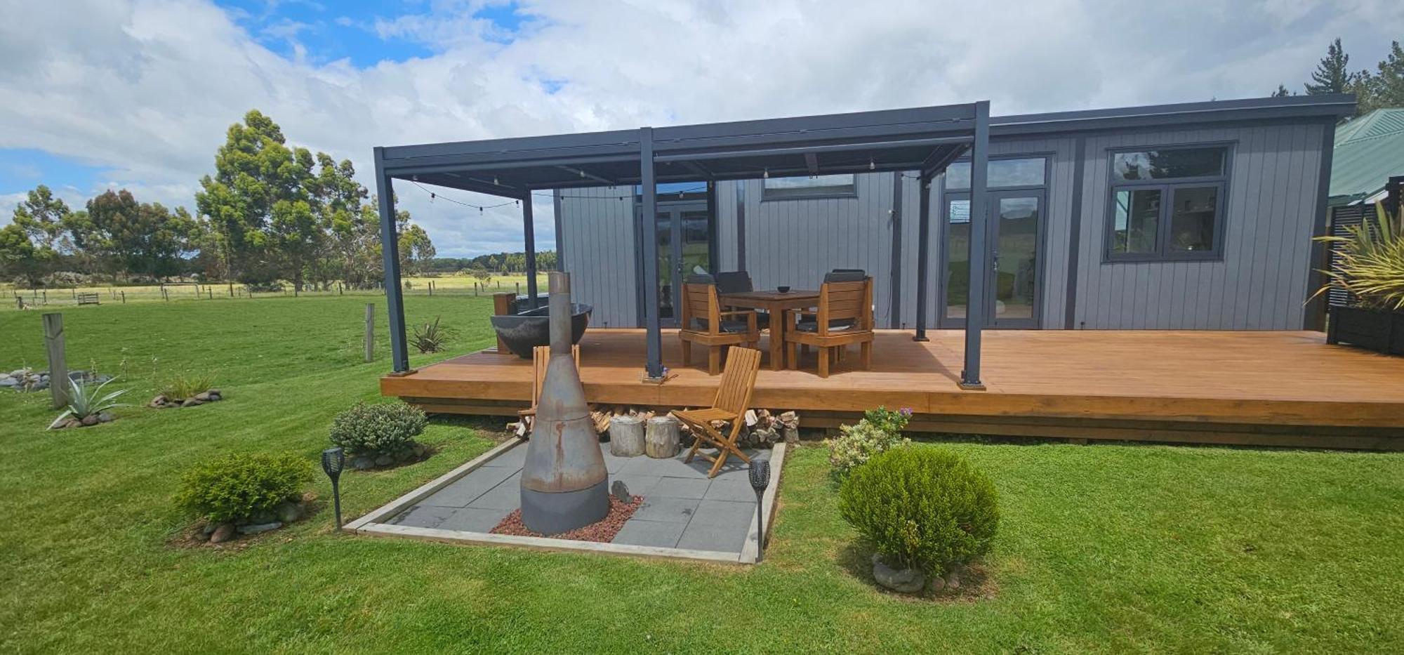 Mangateitei Views - Rangataua Tiny Home Ohakune Kültér fotó