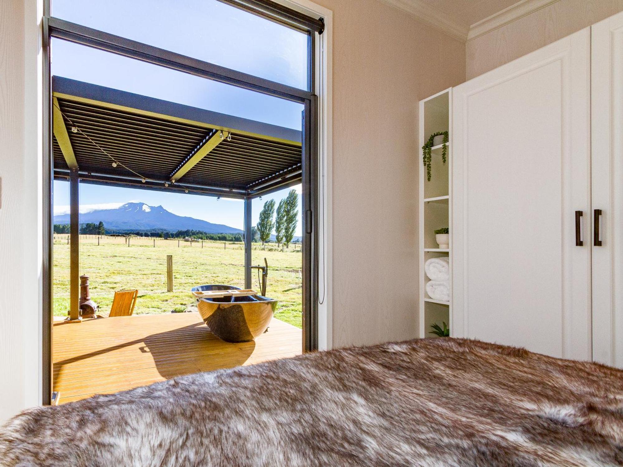 Mangateitei Views - Rangataua Tiny Home Ohakune Kültér fotó